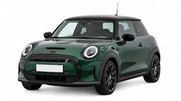 Cooper SE 32,6kWh *WÄRMEPUMPE*BRITISH RACING GREEN*LED*SPORTSITZE TEILLEDER*ACC*SHZ*PRIVACY VERGL**17"TENTACLE BLACK*