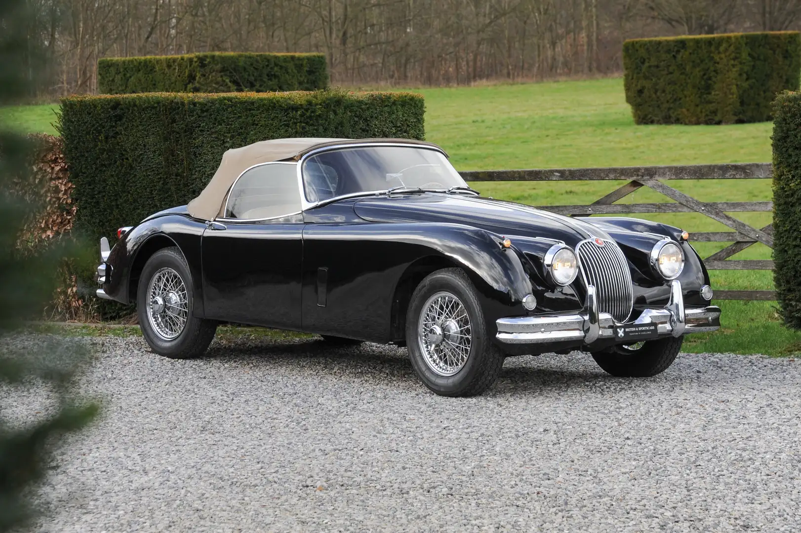 Jaguar XK 150 OTS Schwarz - 1