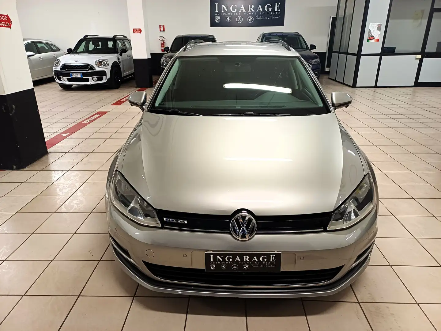 Volkswagen Golf Variant Golf VII 2013 Variant 1.4 tgi Highline dsg Grigio - 1