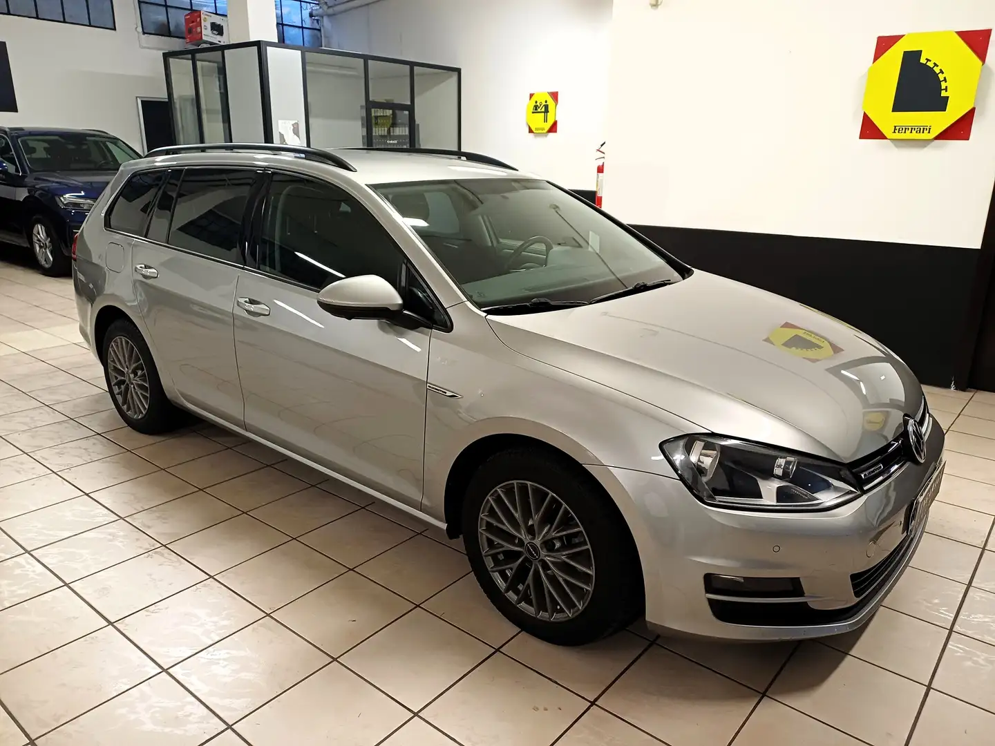 Volkswagen Golf Variant Golf VII 2013 Variant 1.4 tgi Highline dsg Grigio - 2