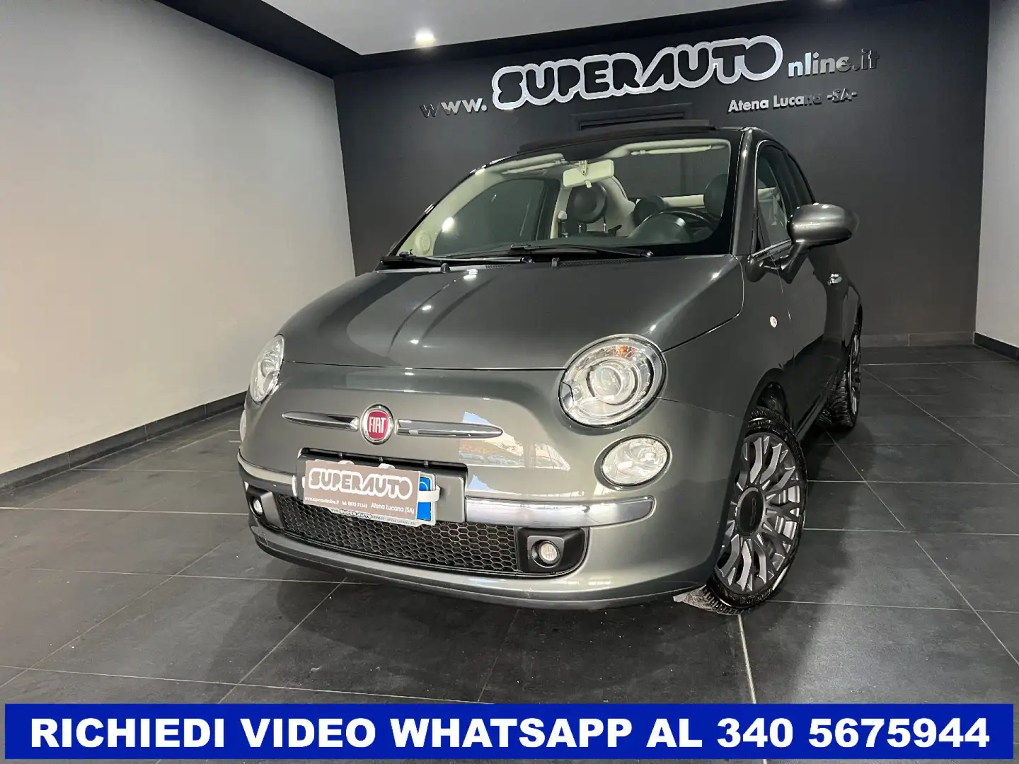 Fiat 500C 1.2 CABRIO / CAMBIO AUTOMATICO Verde - 2