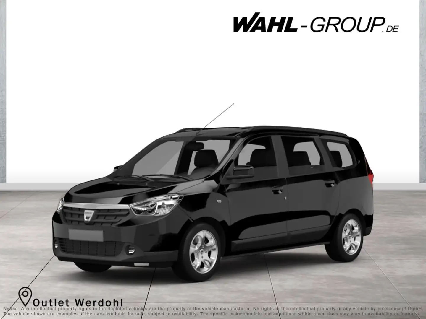 Dacia Dokker Stepway Celebration*KAMERA*AHK*8-FACH*SITZHEIZUNG* Schwarz - 1