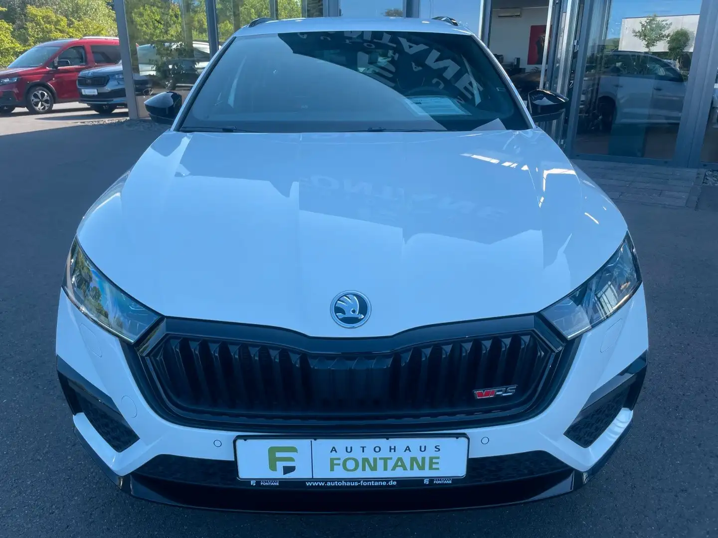 Skoda Octavia Combi 2,0TSi RS 6-Gang Matrix Navi Key Weiß - 2