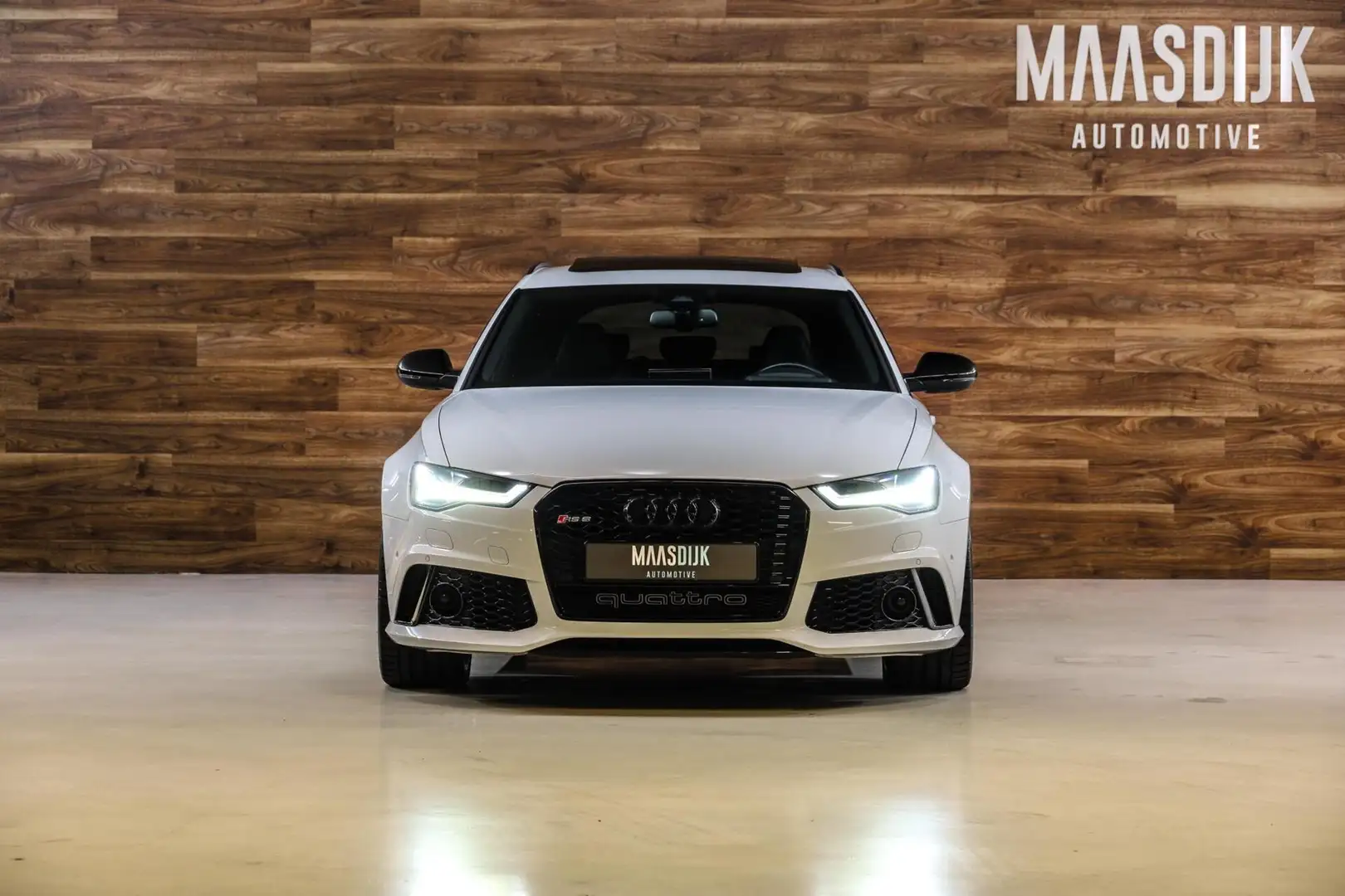 Audi RS6 Avant 4.0 TFSI Quattro|Keramisch|HUD|Pano|ACC|Bose Wit - 2
