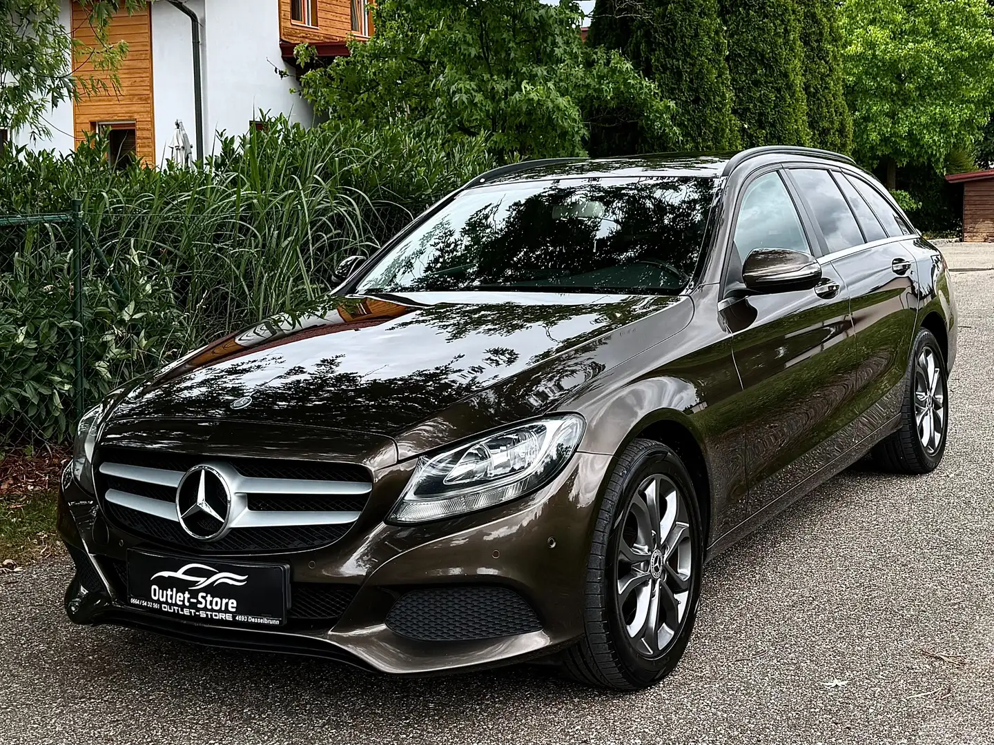 Mercedes-Benz C 180 BlueTec d*2.Besitz*Navi*ACC*Pickerl NEU*TOP* Braun - 1