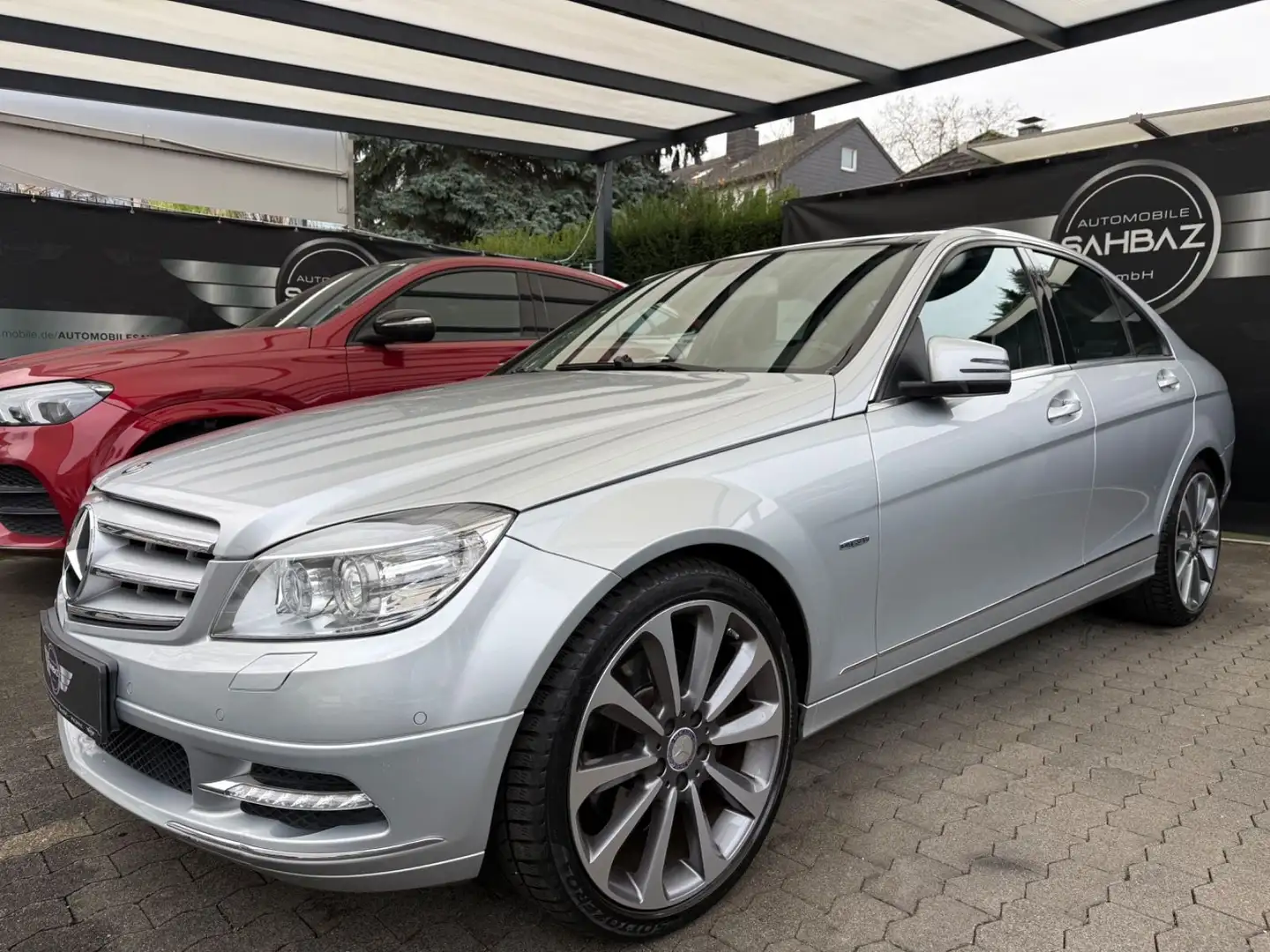 Mercedes-Benz C 350 CDI Lim. *PANO*LEDER*COM*BI-XEN*HARM-KARD Silber - 1