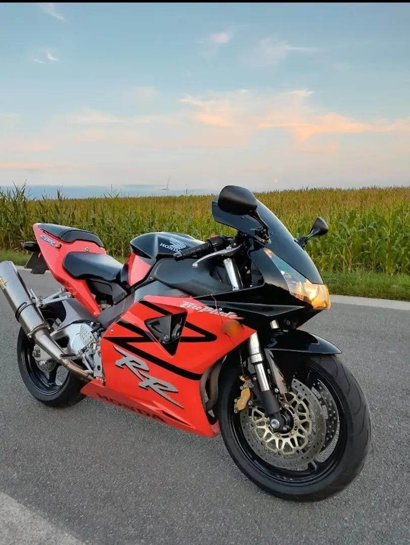 Honda CBR 1000 CBR 954 RR Fireblade Roşu - 1