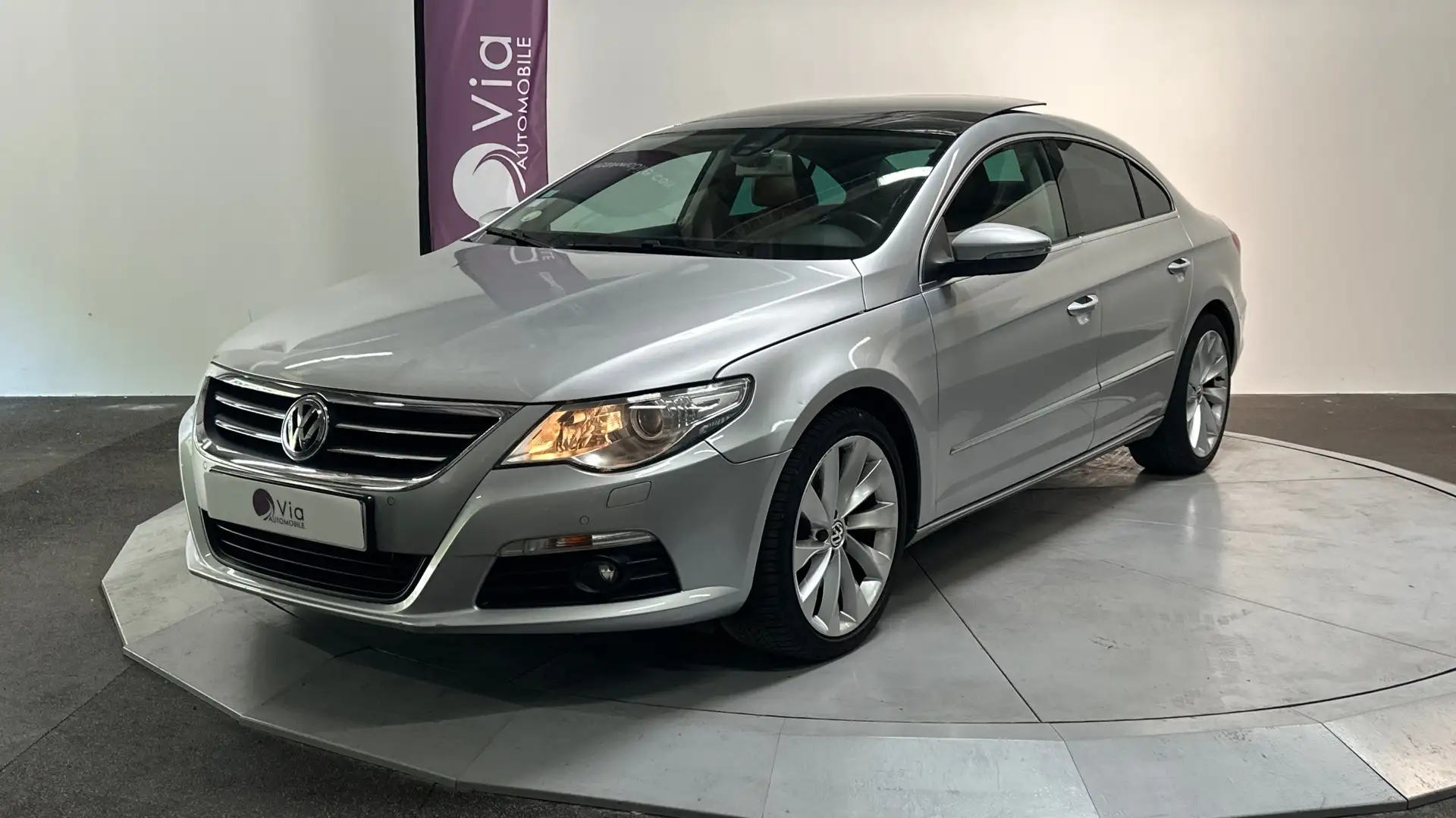 Volkswagen Passat CC 2.0 16S TDI CR 140 FAP Carat Edition Gris - 1