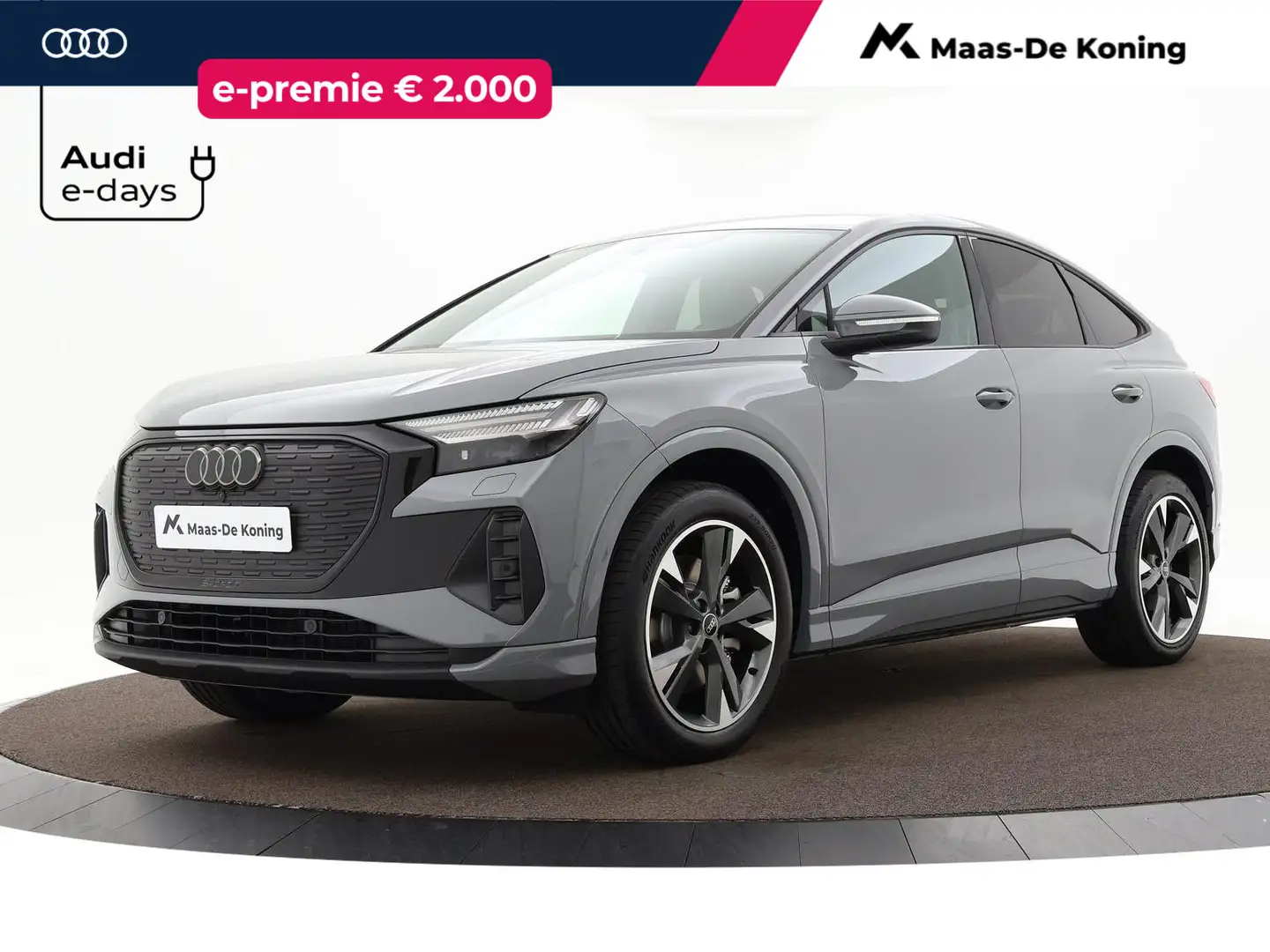 Audi Q4 e-tron Sportback Advanced edition e-tron 45 210kW/286pk 8 Grijs - 1