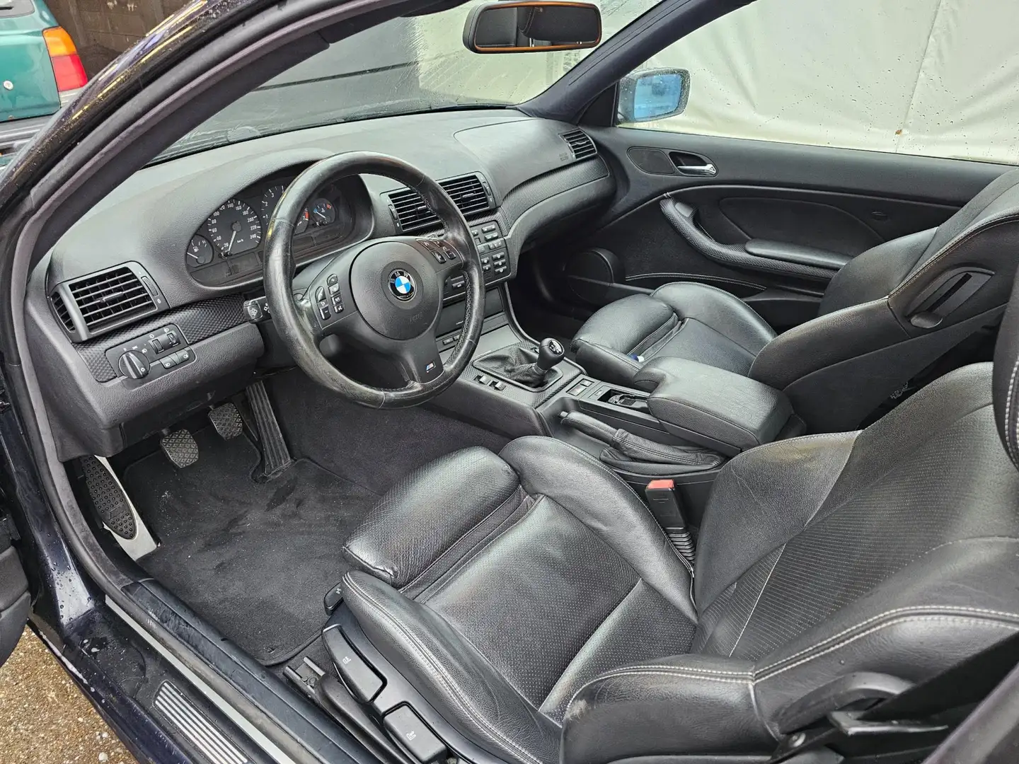 BMW 318 3-serie Coupé 318Ci M-sport AIRCO/cruise dealer on Blauw - 2