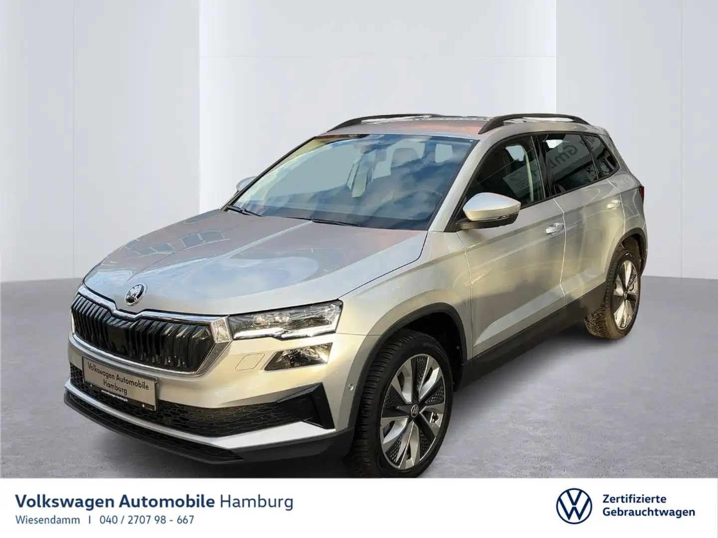 Skoda Karoq 1.5 TSI DSG Kamera AHK Sitzhzg Argent - 1