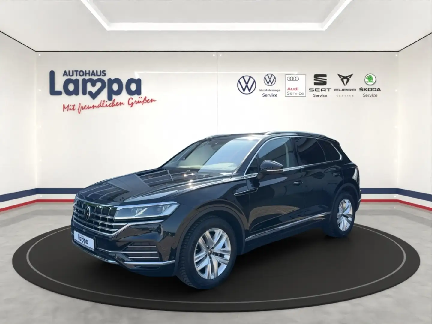 Volkswagen Touareg Atmosphere 4Motion 3.0 V6 TDI DSG AHK,NAV,SHZ Schwarz - 1