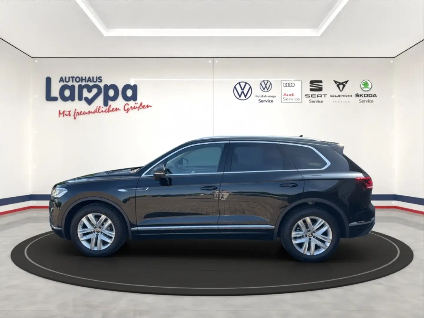 Volkswagen Touareg Atmosphere 4Motion 3.0 V6 TDI DSG AHK,NAV,SHZ Schwarz - 2