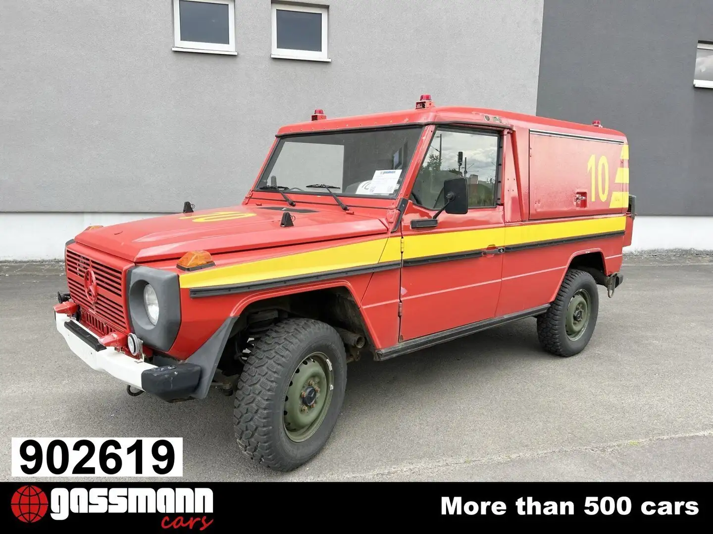Mercedes-Benz G 250 250 GD 4x4, Feuerwehr Красный - 1