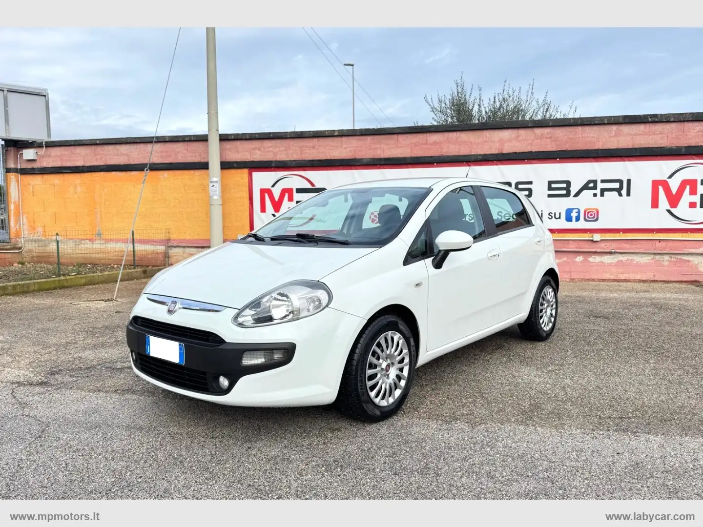 Fiat Punto Evo PUNTO EVO DYNAMIC 1.3MJ 75CV Weiß - 1