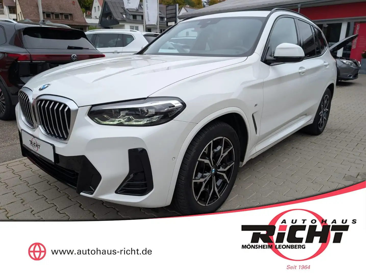 BMW X3 xDrive20d M Sport Navi 360° SHZ LED Bianco - 1