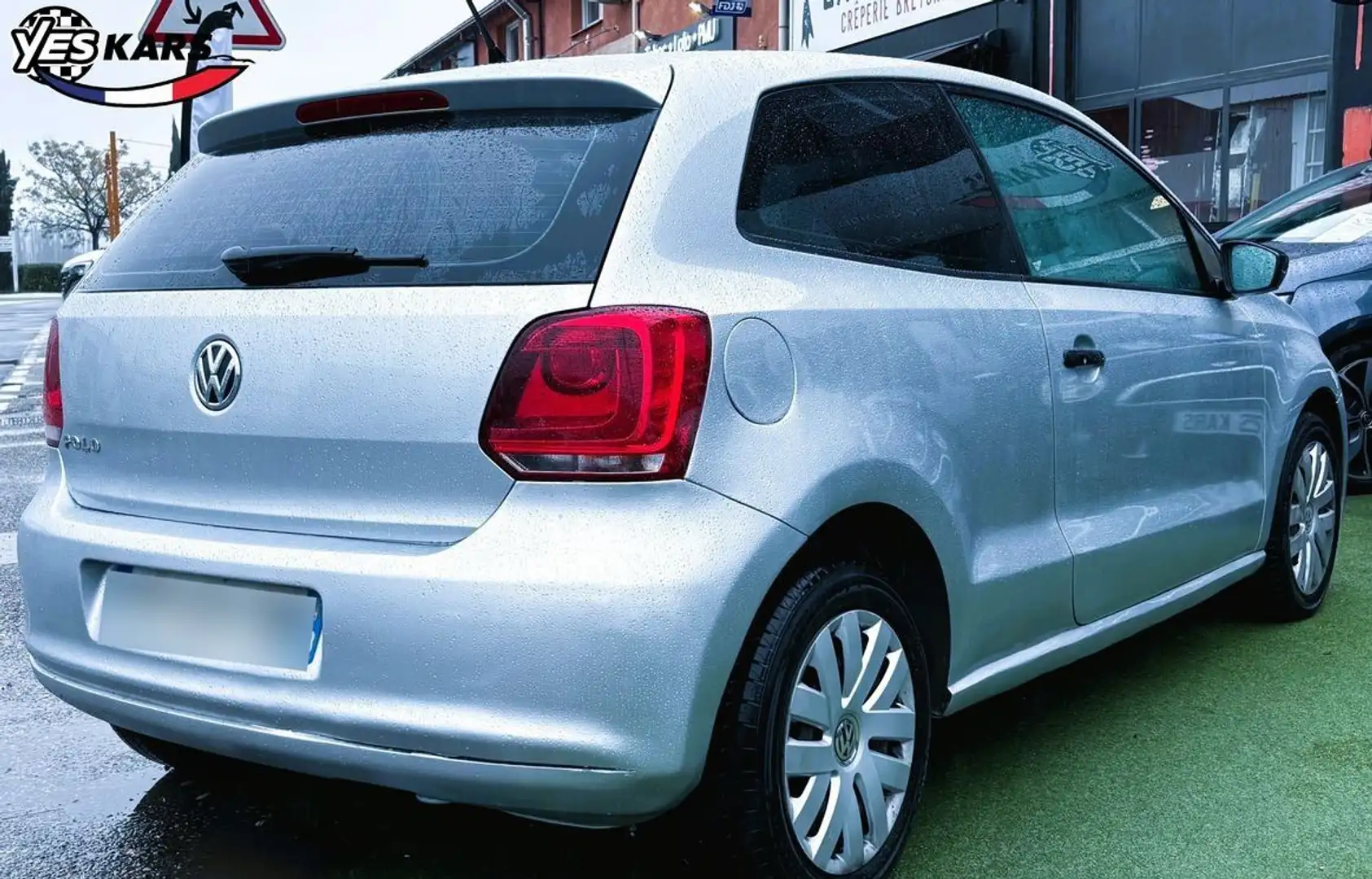 Volkswagen Polo 1.2 70ch Confortline 3p-MOTEUR A CHAINE Gris - 2