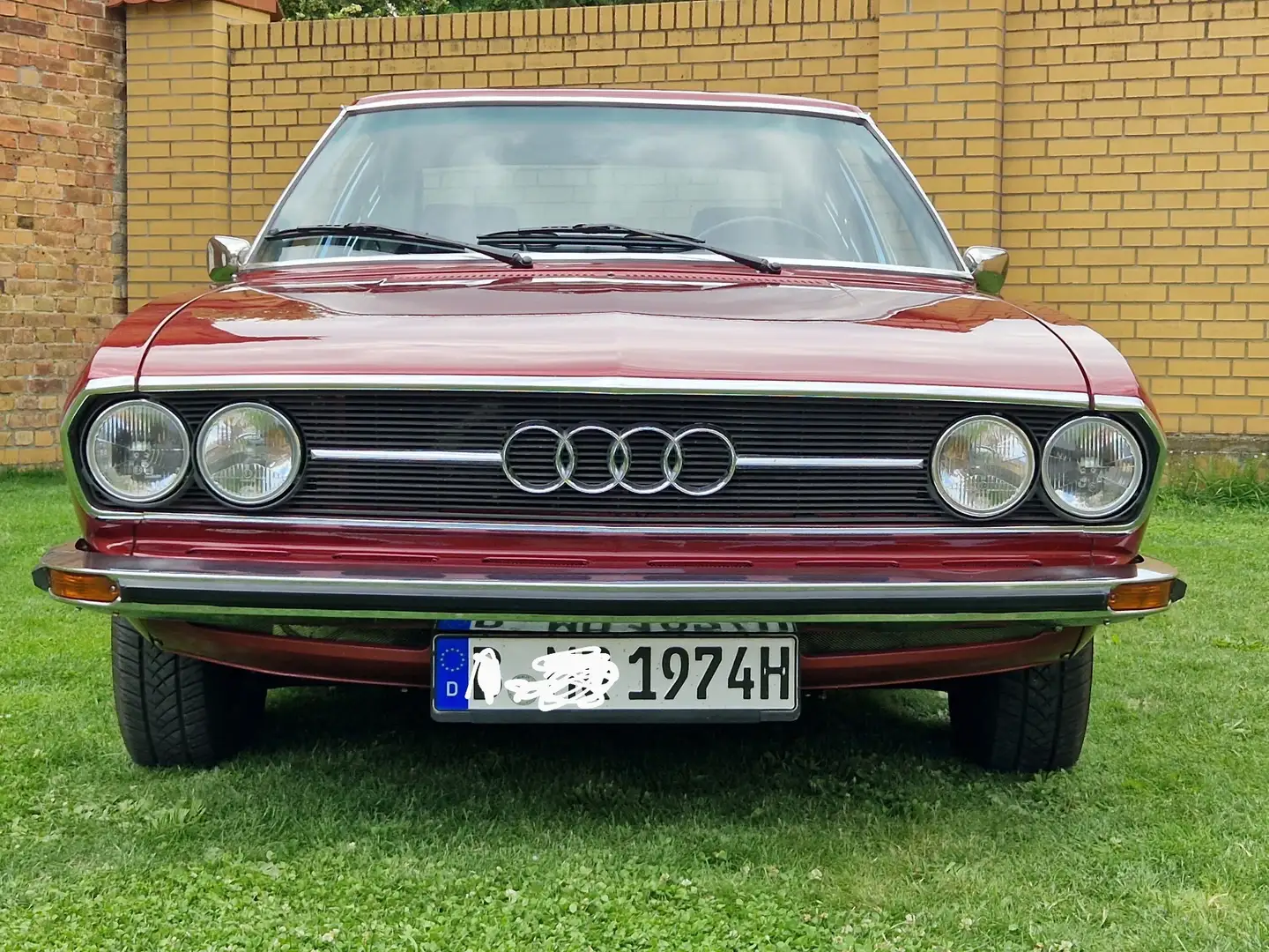 Audi 100 Coupé s Privat Czerwony - 1