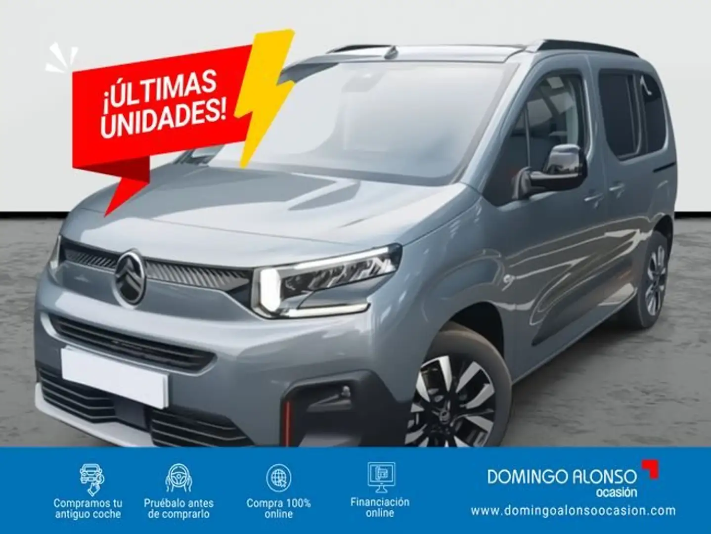 Citroen Berlingo Talla M BlueHDi 100 S&S 6v MAX Gris - 1