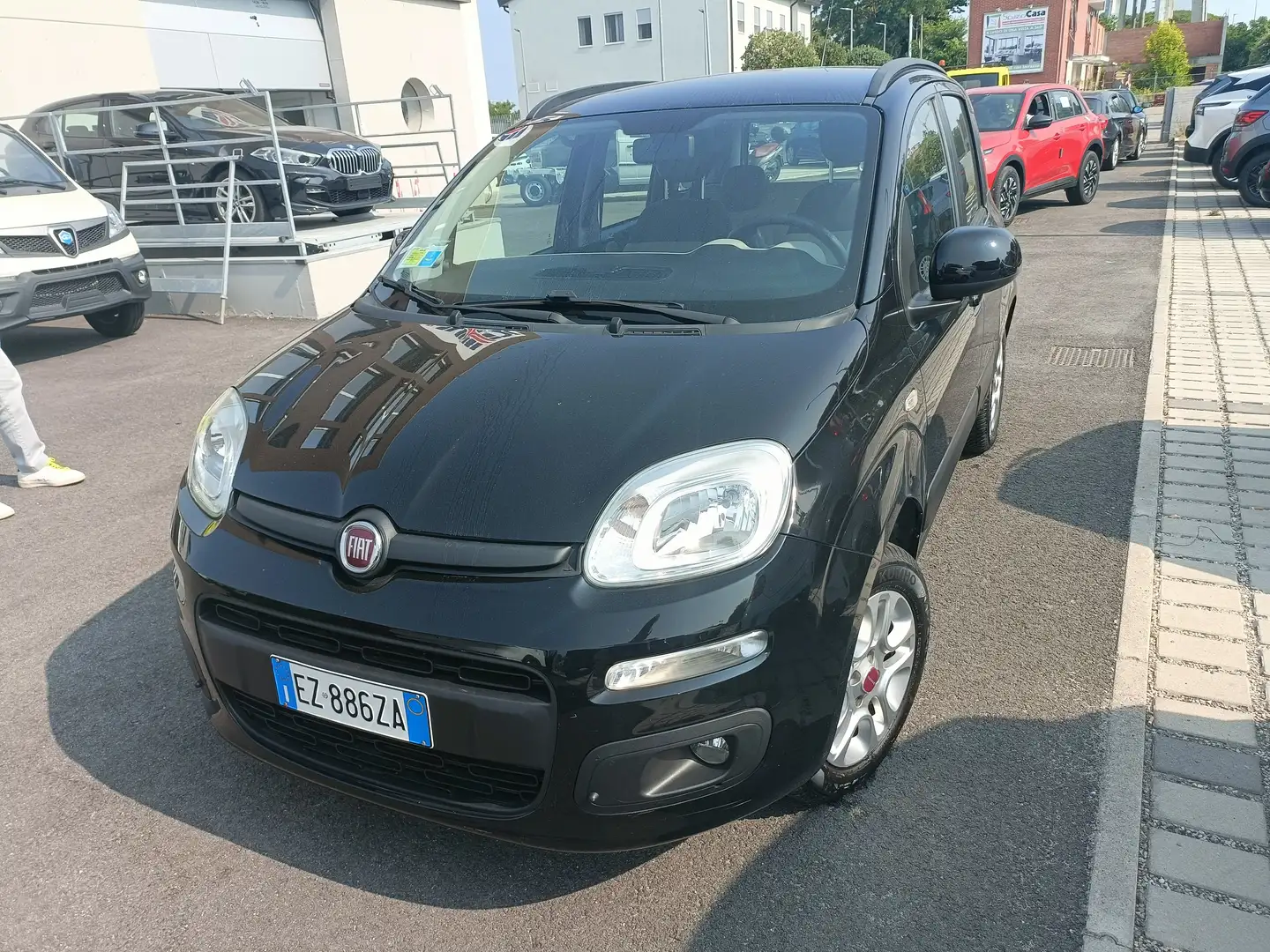 Fiat Panda Panda 1.2 Lounge 69cv E6 Nero - 2