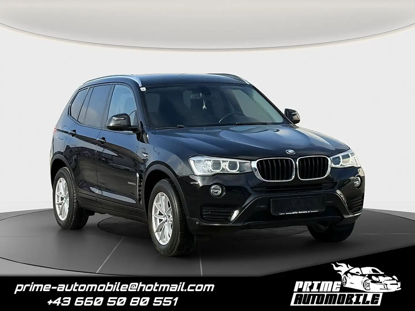 BMW X3 xDrive 20d Österreich-Paket *FACELIFT*NAVI* Schwarz - 1