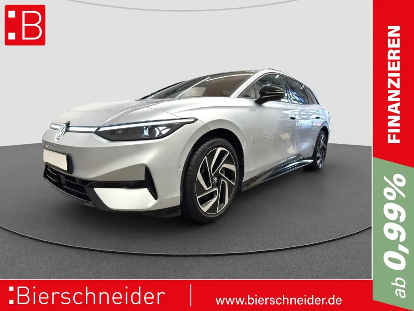 Volkswagen ID.7 Tourer Pro AHK REAR VIEW IQ.LIGHT WÄRMEP Srebrny - 1