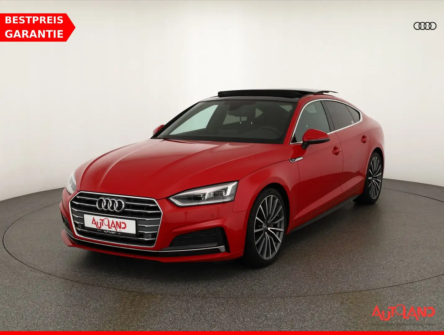 Audi A5 Sportback 40 TDI S-Tronic S-Line LED Panorama Rot - 1