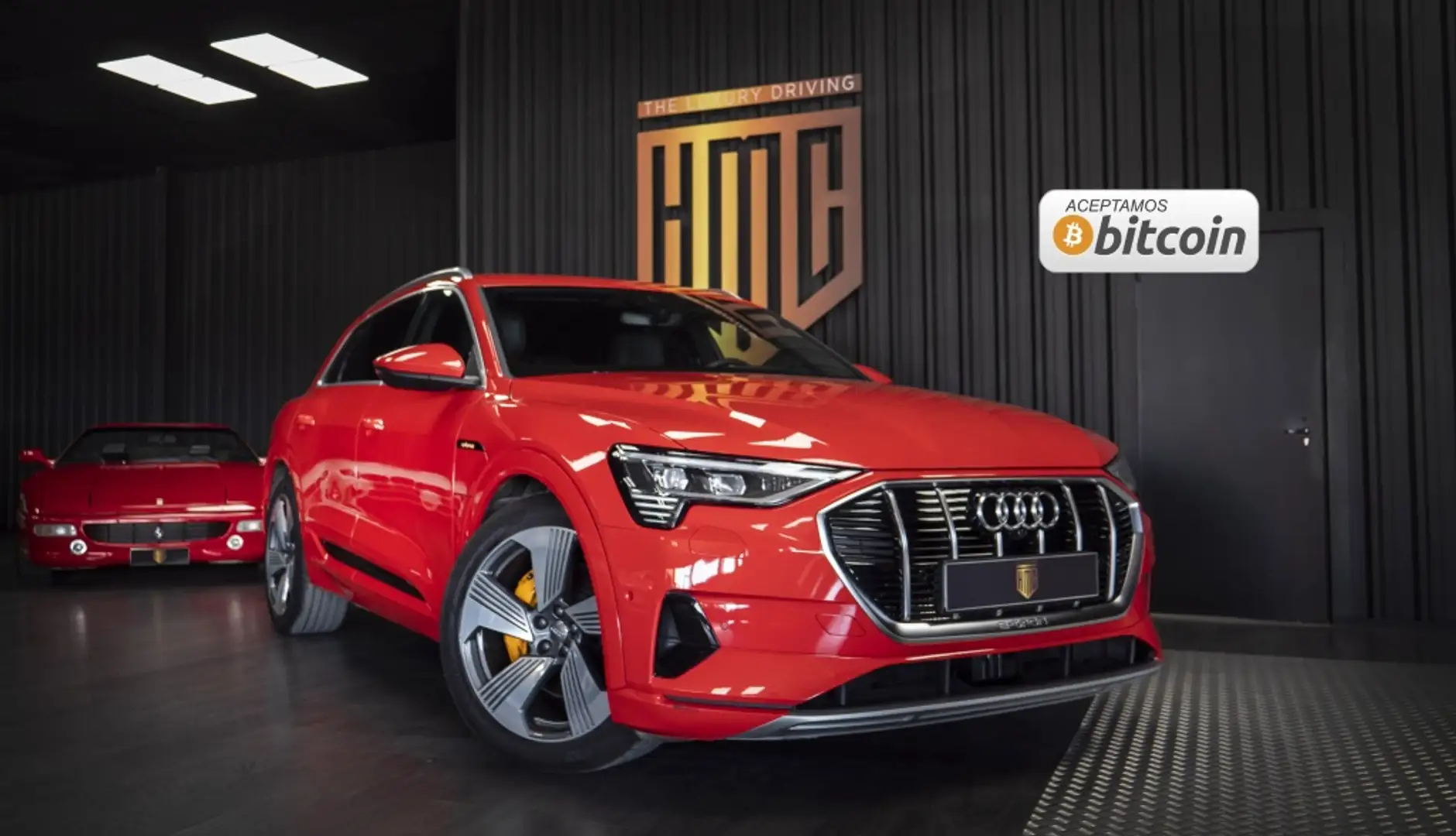 Audi e-tron 55 quattro Rojo - 1