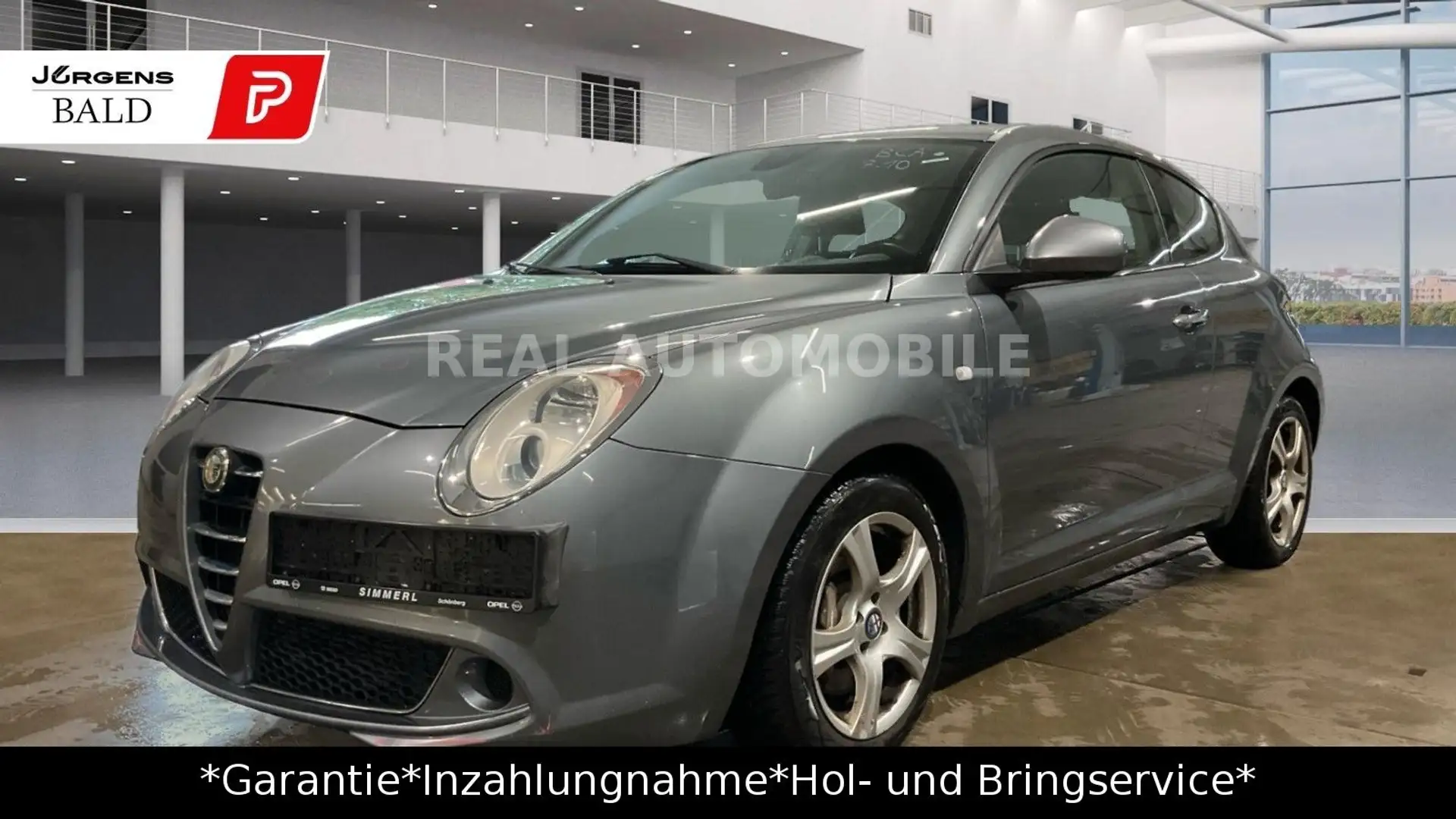 Alfa Romeo MiTo 1.4 16V Turismo *1.HD*SH*TÜV NEU*SHZG*NAVI* Šedá - 1
