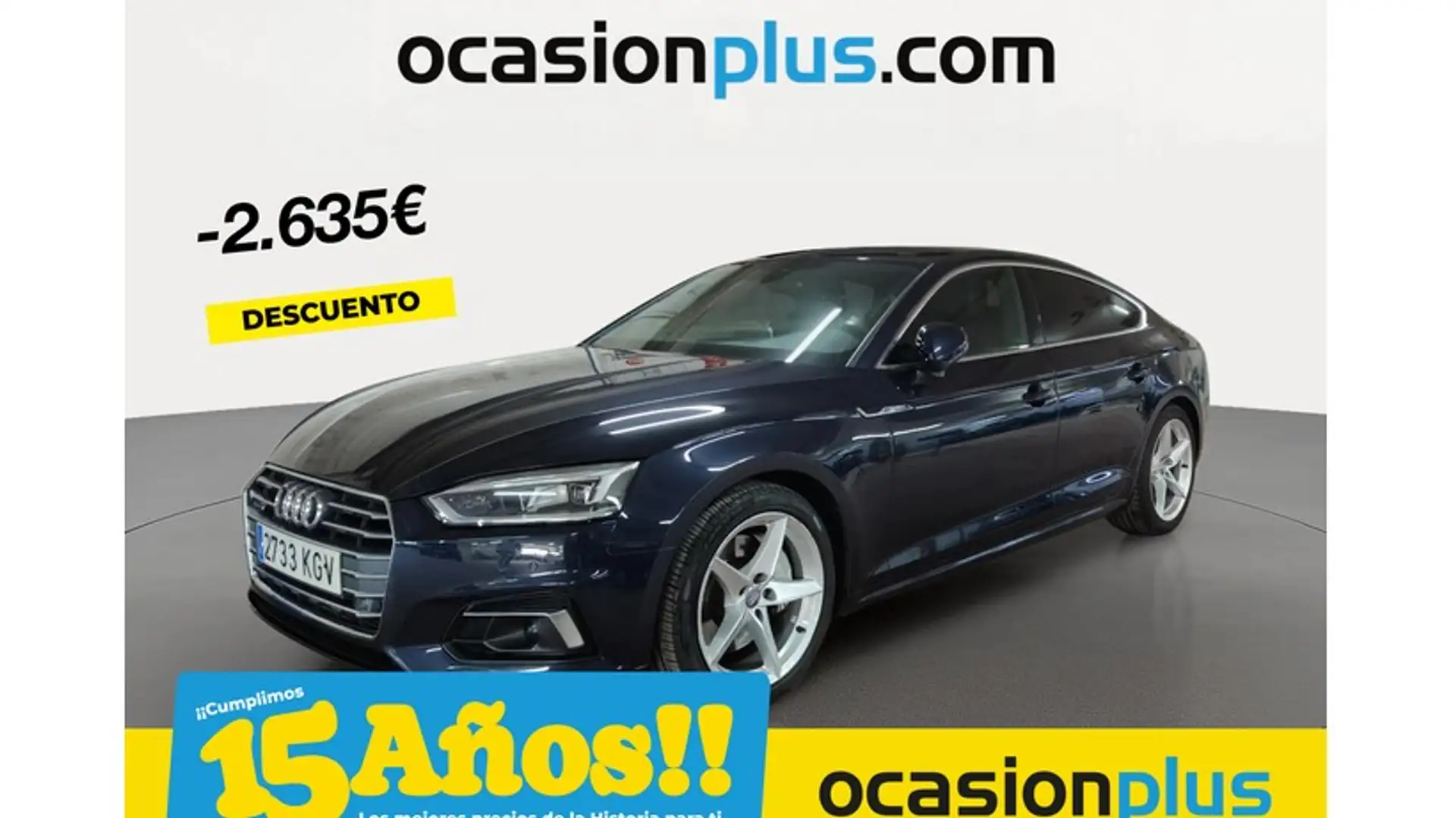 Audi A5 Sportback 2.0 TFSI Sport Q. ultra S-T MH Azul - 1