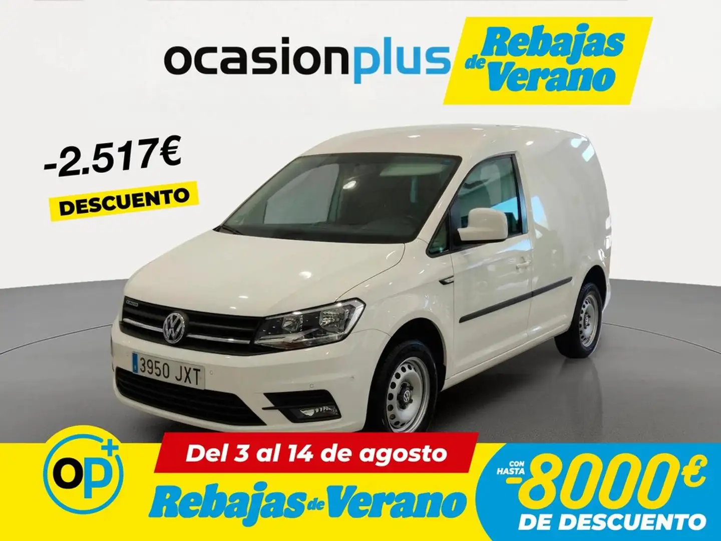 Volkswagen Caddy Furgón 1.4TGI GNC Blanco - 1