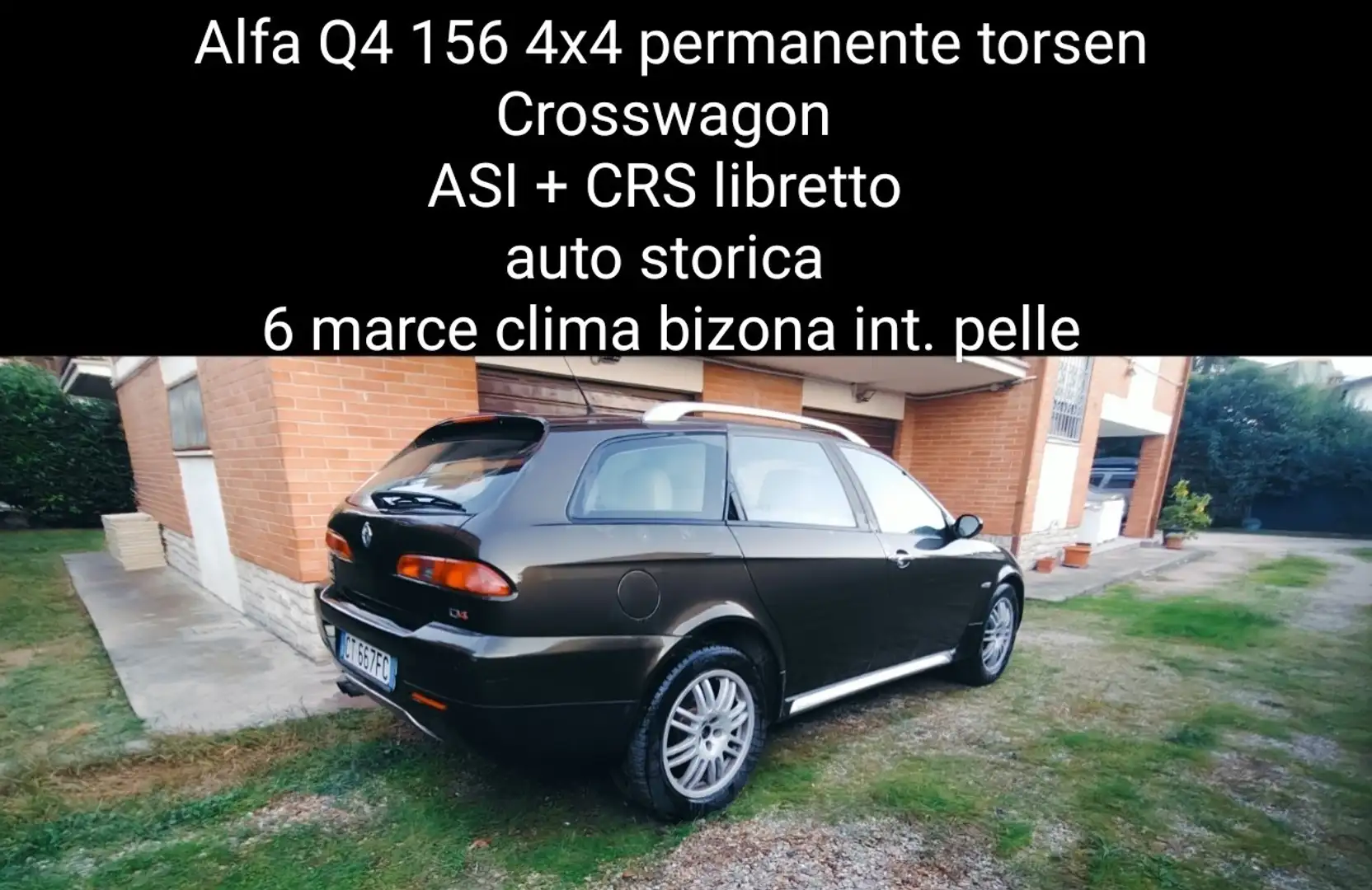 Alfa Romeo Crosswagon 1.9 jtd 16v Luxury Q4 ASI + CRS - 1