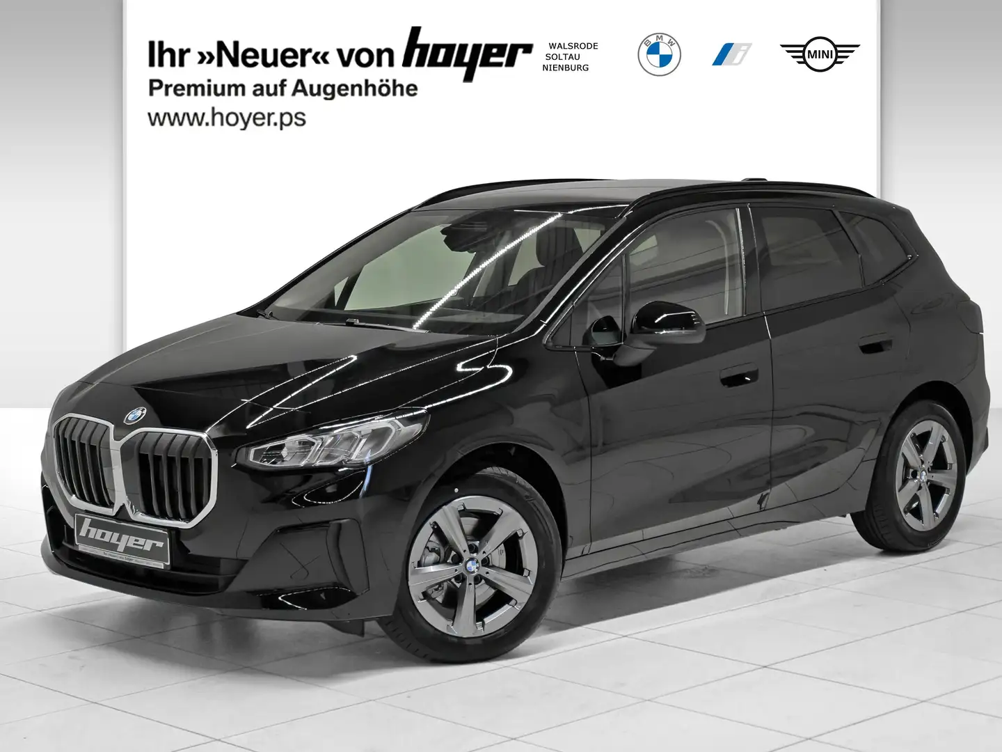 BMW 218 i Active Tourer  DAB LED RFK Parkassistent Schwarz - 1