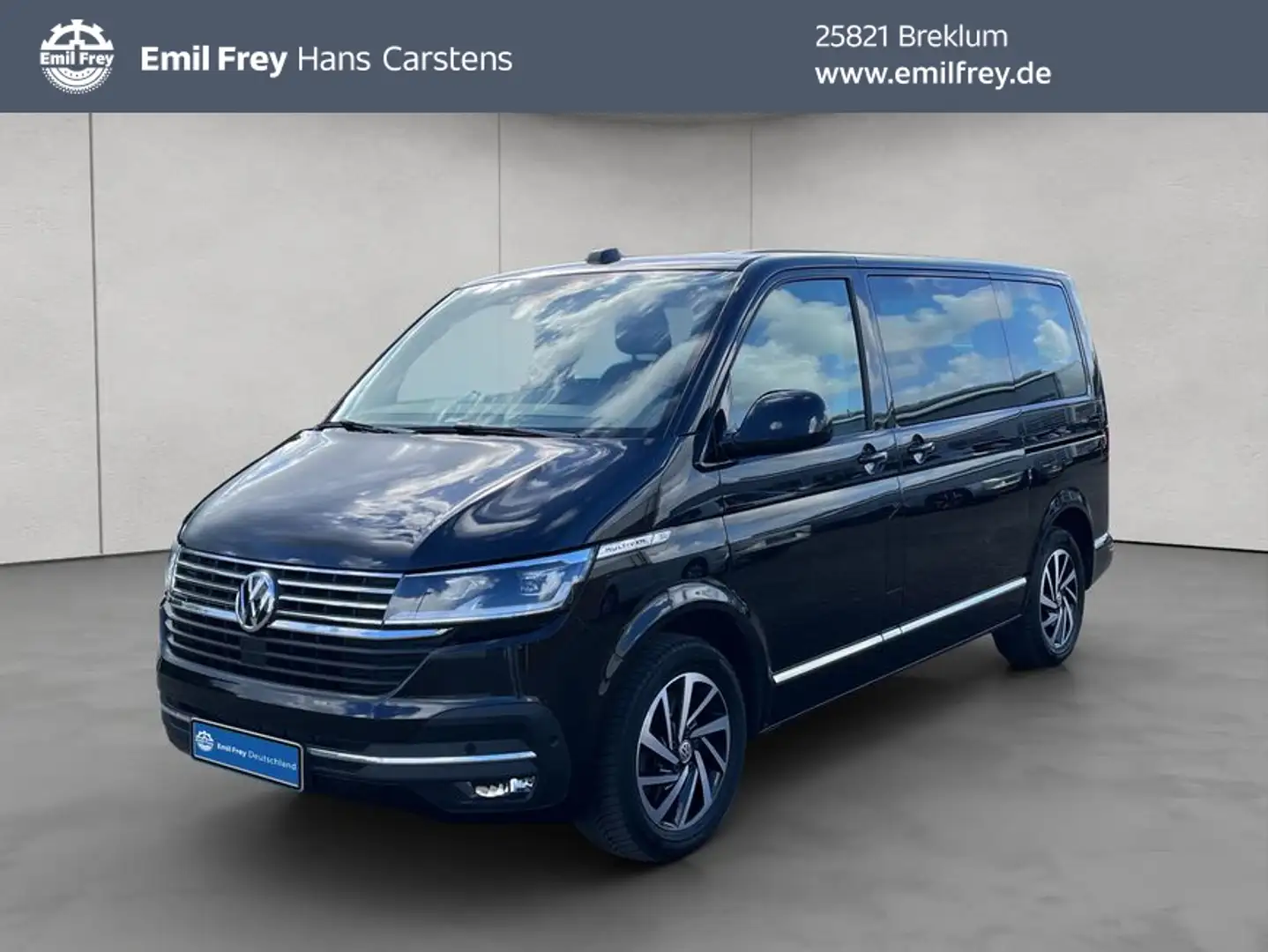 Volkswagen T6.1 Multivan T6.1 Multivan 2,0 TDI Exclusive 4M DSG AHK Navi Schwarz - 1