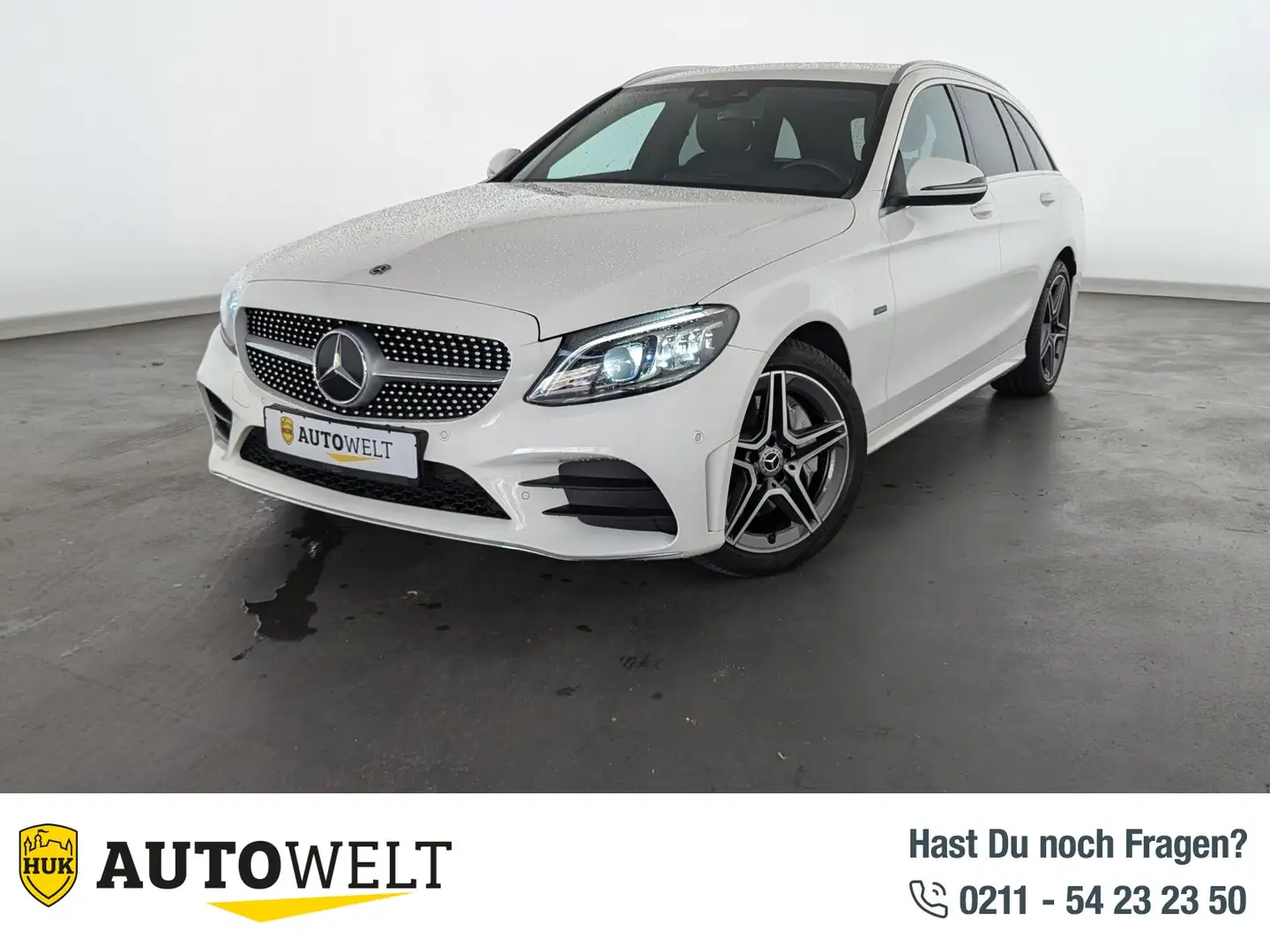 Mercedes-Benz C 300 C 300e T AMG Line (EURO 6d) LED+NAV+PDC+SHZ+TEMP Weiß - 1