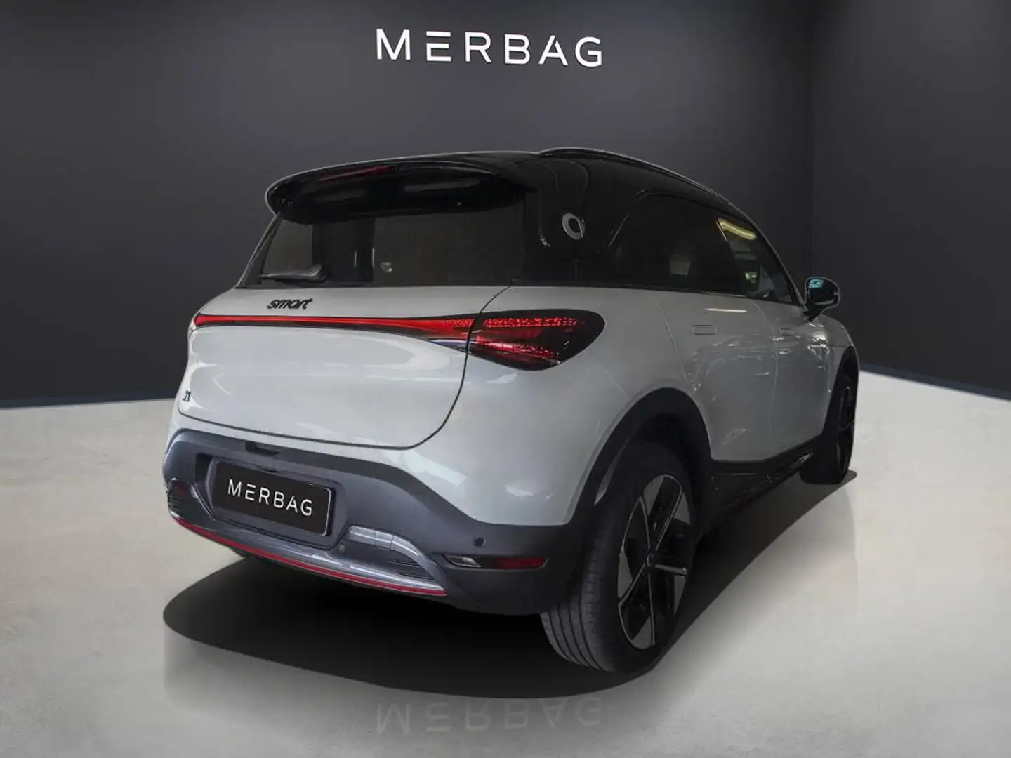 smart #1 BRABUS-PANO-MEMORY-HEAD-UP-LED-KAM-SOUND Weiß - 2