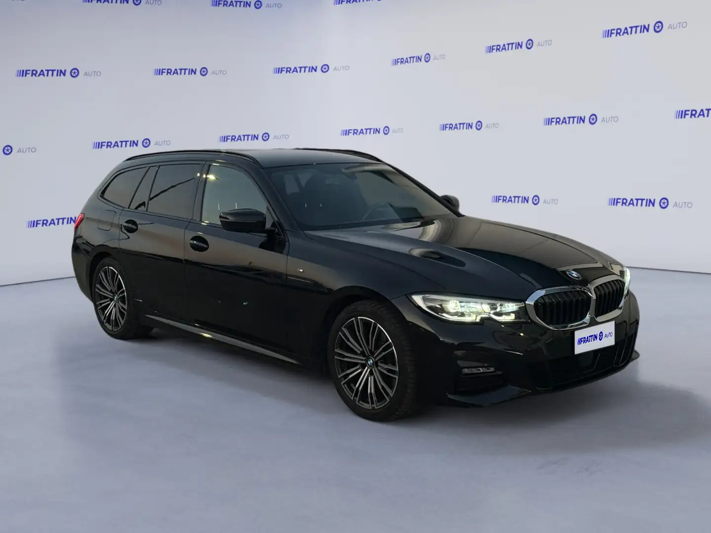 BMW 320 320d 48V Touring Msport Nero - 2