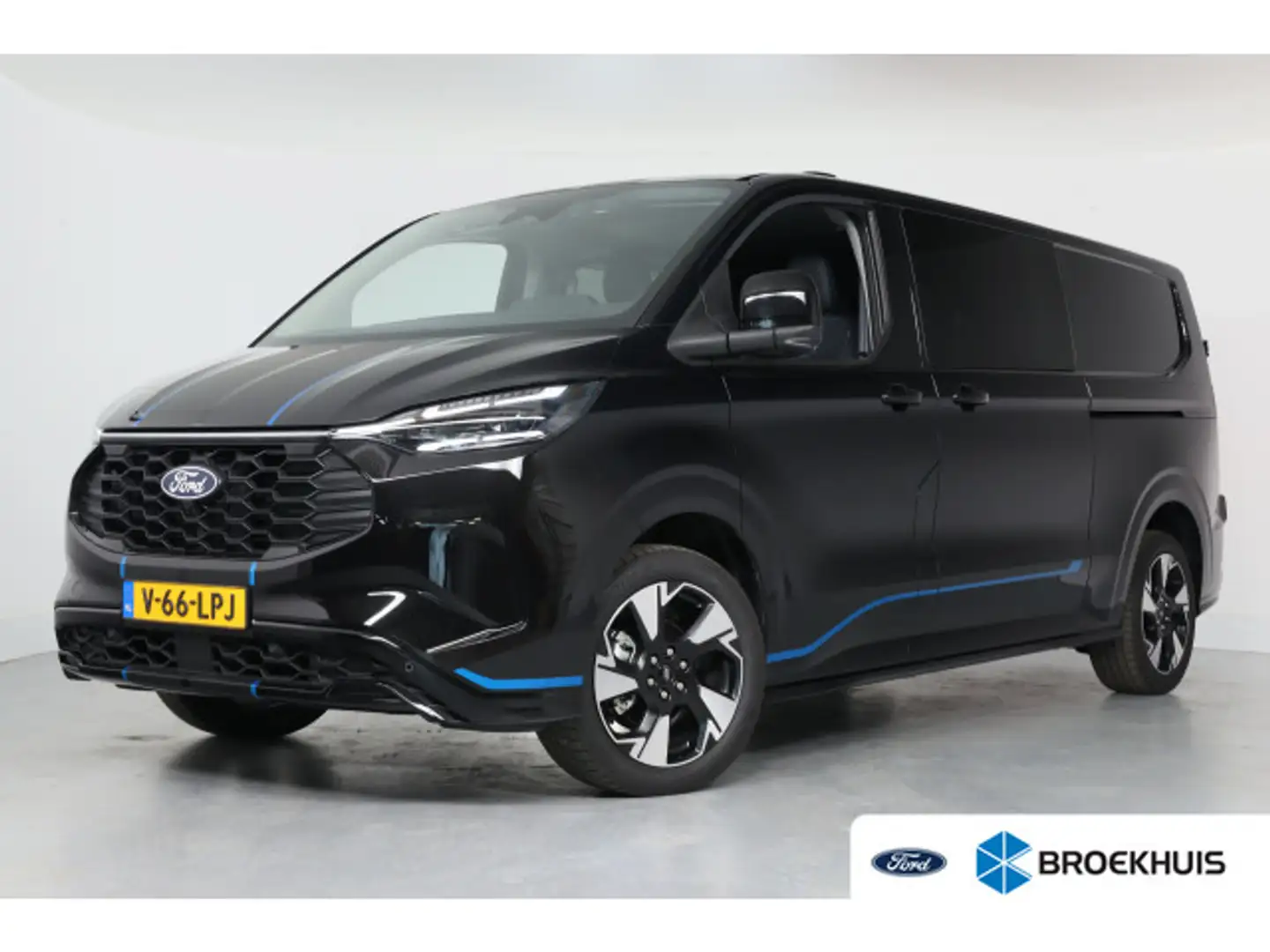 Ford Transit Custom 320 2.5 PHEV L2H1 Sport DC | Trekhaak | LED | Navi Noir - 1