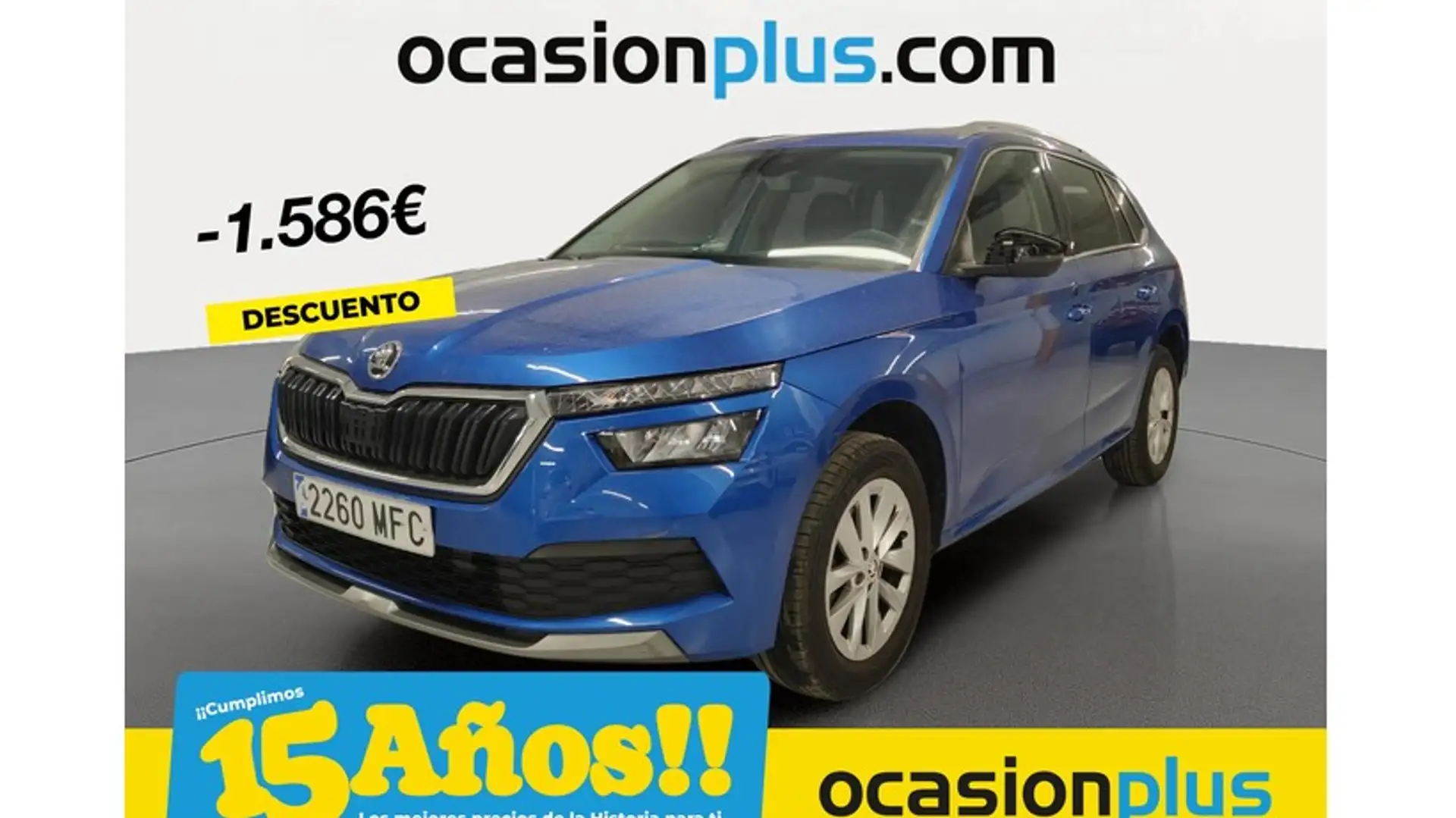 Skoda Kamiq 1.0 TSI Ambition 70kW Azul - 1