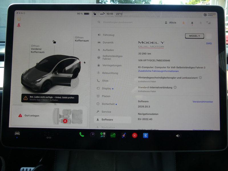 Tesla Model Y Performance Dual AWD LED/21ZOLL/AUTOPILOT — photo 10