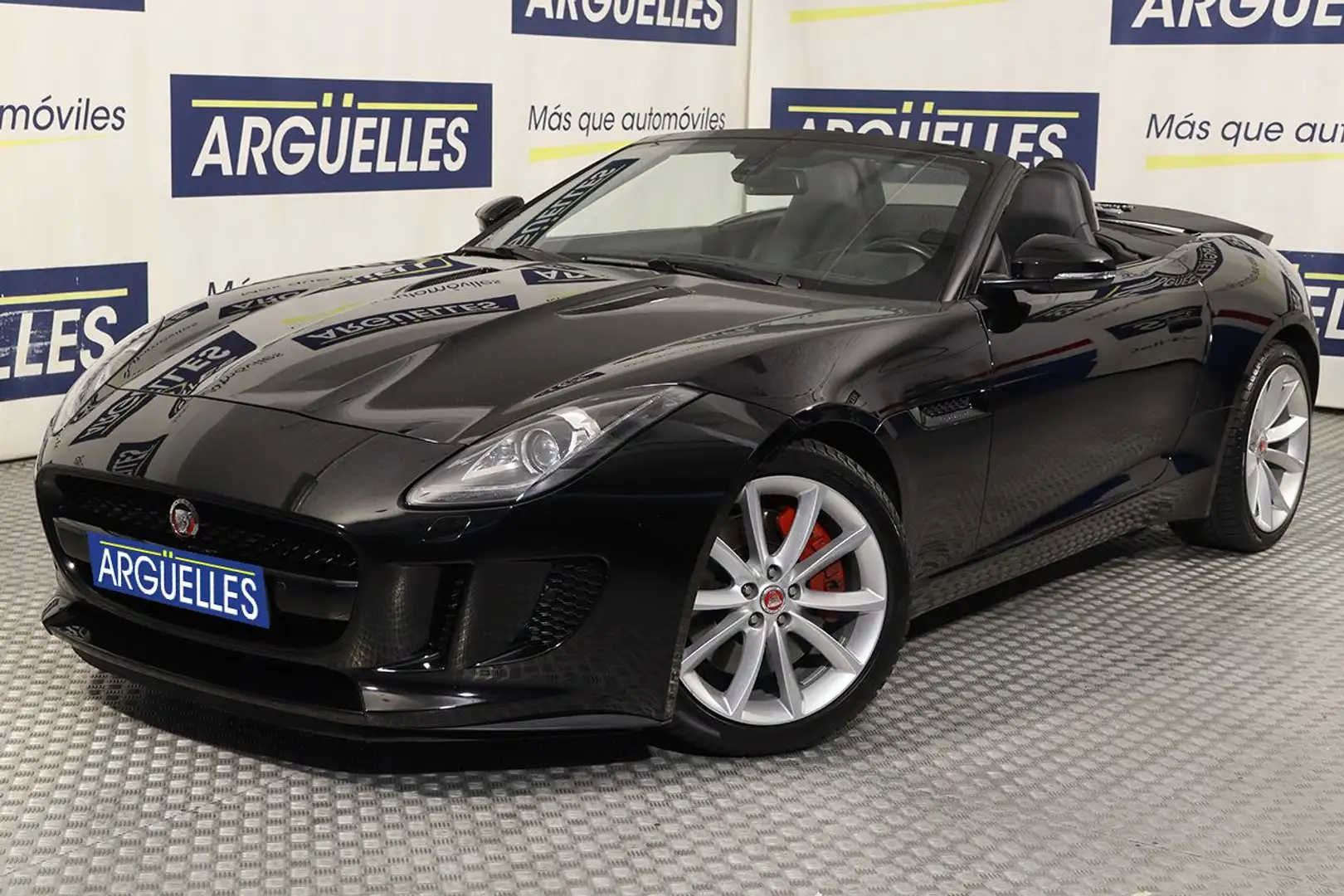 Jaguar F-Type F TYPE Convertible 3.0 V6 SC Auto 340cv Negro - 1