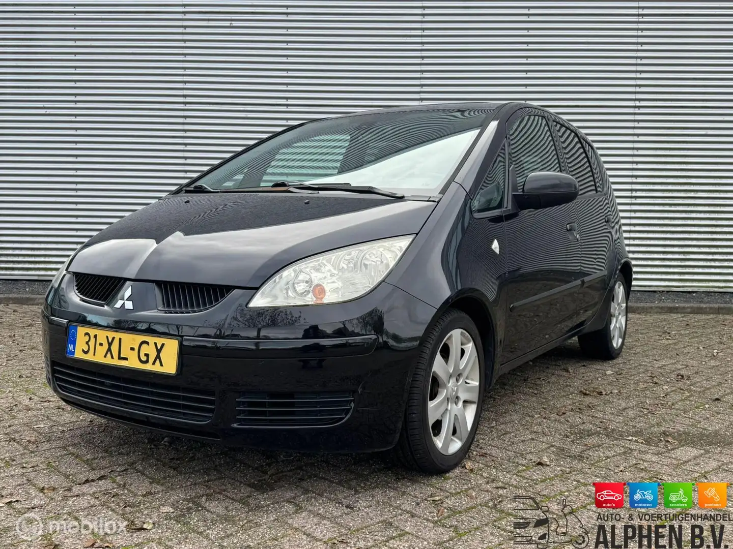 Mitsubishi Colt 1.5 d'Azur - Airco - Nap - Zwart - 1
