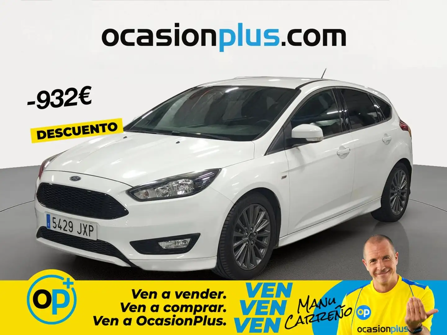 Ford Focus 1.0 Ecoboost Auto-S&S ST-Line 125 Blanco - 1