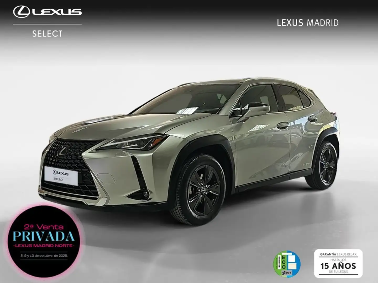 Lexus UX 250h 2.0 Business Navigation Gris - 1