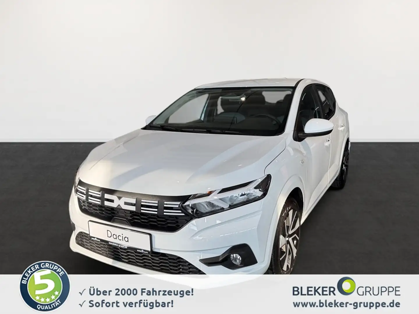Dacia Sandero III 1.0 TCe 90 Expression (EURO 6e) Blanco - 1