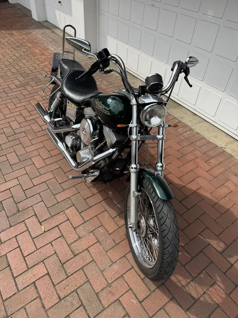 Harley-Davidson Dyna Super Glide Zöld - 1