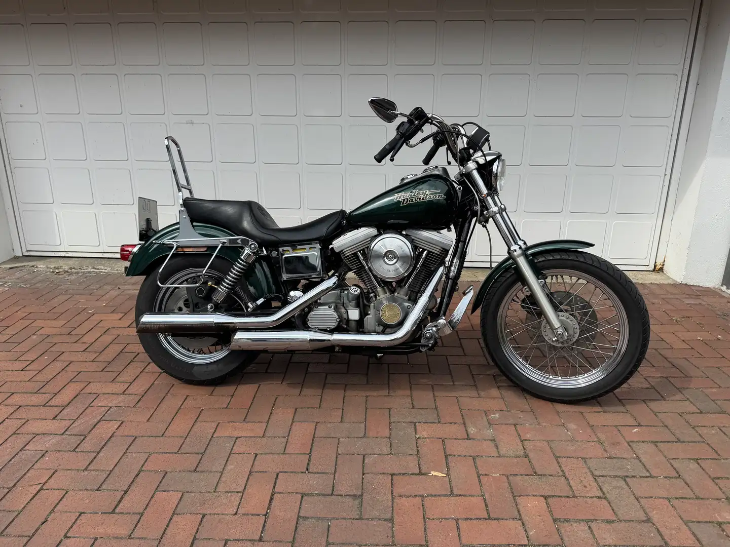 Harley-Davidson Dyna Super Glide Zöld - 2