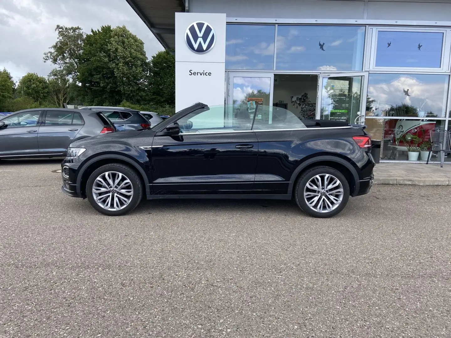 Volkswagen T-Roc Cabrio 1.5 TSI DSG R-Line 18"+LEDER-VIENNA Schwarz - 2