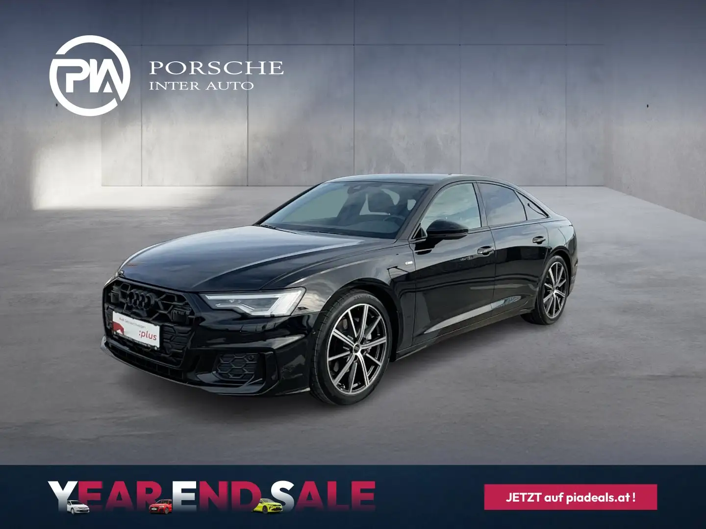 Audi A6 Limousine 40 TFSI S line Schwarz - 1