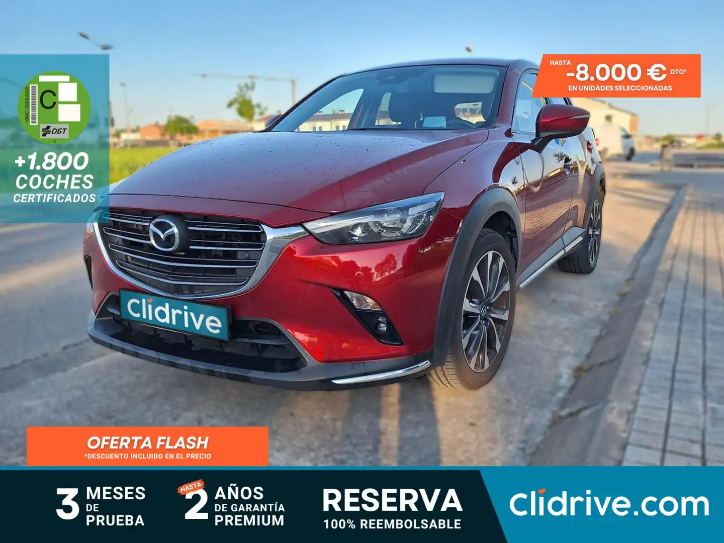Mazda CX-3 2.0 G 89kW (121CV) 2WD Zenith Burdeos - 1